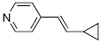 (9CI)-4-(2-環(huán)丙基乙烯)-吡啶結構式_203318-34-7結構式