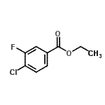Ethyl4-chloro-3-fluorobenzoate Structure,203573-08-4Structure