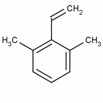 2,6-二甲基苯乙烯結(jié)構(gòu)式_2039-90-9結(jié)構(gòu)式