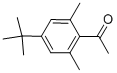 4-Tert-butyl-2,6-dimethylacetophenone Structure,2040-10-0Structure