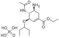 Oseltamivir phosphateStructure,204255-11-8Structure Oseltamivir phosphate Structure,204255-11-8Structure