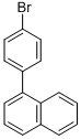 1-(4-溴苯基)萘結(jié)構(gòu)式_204530-94-9結(jié)構(gòu)式