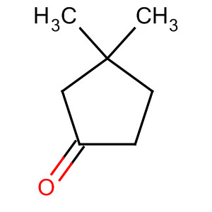 3,3-二甲基環(huán)戊酮結(jié)構(gòu)式_20500-49-6結(jié)構(gòu)式