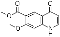 Methyl 7-methoxy-4-oxo-1,4-dihydroquinoline-6-carboxylate Structure,205448-65-3Structure