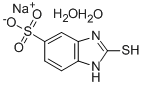 2-Mercapto-5-benzimidazolesulfonic acid sodium salt dihydrate Structure,207511-11-3Structure