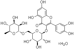 蘆丁水合物結(jié)構(gòu)式_207671-50-9結(jié)構(gòu)式