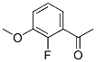 Ethanone, 1-(2-fluoro-3-methoxyphenyl)-(9ci)Structure,208777-19-9Structure Ethanone, 1-(2-fluoro-3-methoxyphenyl)-(9ci) Structure,208777-19-9Structure