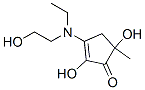 (9ci)-3-[乙基(2-羥基乙基)氨基]-2,5-二羥基-5-甲基-2-環(huán)戊烯-1-酮結構式_208777-98-4結構式