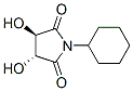 (3r,4r)-(9ci)-1-環(huán)己基-3,4-二羥基-2,5-吡咯烷二酮結(jié)構(gòu)式_208922-82-1結(jié)構(gòu)式