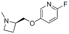 (9CI)-2-氟-5-[[(2R)-1-甲基-2-氮雜啶]甲氧基]-吡啶結(jié)構(gòu)式_209327-74-2結(jié)構(gòu)式
