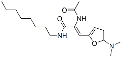 2-(乙?；被?-3-[5-(二甲基氨基)-2-呋喃]-n-辛基-2-丙酰胺結(jié)構(gòu)式_209596-60-1結(jié)構(gòu)式