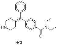 N,n-diethyl-4-(phenyl-4-piperidinylidenemethyl)benzamide hydrochloride Structure,209808-47-9Structure