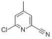 6-Chloro-4-methyl-2-pyridinecarbonitrile Structure,209858-74-2Structure