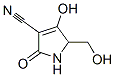 (9ci)-2,5-二氫-4-羥基-5-(羥基甲基)-2-氧代-1H-吡咯-3-甲腈結(jié)構(gòu)式_209963-51-9結(jié)構(gòu)式