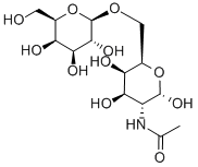 2-乙酰氨基-2-脫氧-6-o-(beta-d-半乳糖)-d-半乳糖結(jié)構(gòu)式_209977-51-5結(jié)構(gòu)式