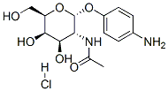 4-氨基苯基-2-乙酰苯胺-2-脫氧-alpha-4-氨基苯基-2,3,4-三鄰乙?；?beta-D-吡喃半乳糖苷鹽酸鹽結(jié)構(gòu)式_210049-16-4結(jié)構(gòu)式