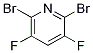 2,6-Dibromo-3,5-difluoropyridine Structure,210169-13-4Structure