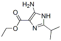 1H-imidazole-4-carboxylicacid,5-amino-2-(1-methylethyl)-,ethylester(9ci)Structure,211929-25-8Structure 1H-imidazole-4-carboxylicacid,5-amino-2-(1-methylethyl)-,ethylester(9ci) Structure,211929-25-8Structure