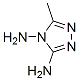 5-Methyl-1,2,4-triazole-3,4-diamineStructure,21532-07-0Structure 5-Methyl-1,2,4-triazole-3,4-diamine Structure,21532-07-0Structure