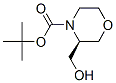 3(R)-羥基甲基-4-boc嗎啉結(jié)構(gòu)式_215917-99-0結(jié)構(gòu)式