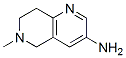 5,6,7,8-Tetrahydro-6-methyl-1,6-naphthyridin-3-amineStructure,216966-37-9Structure 5,6,7,8-Tetrahydro-6-methyl-1,6-naphthyridin-3-amine Structure,216966-37-9Structure
