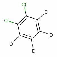 1,2-二氯苯-d4結構式_2199-69-1結構式