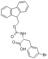 (R)-N-Fmoc-3-Bromophenylalanine Structure,220497-81-4Structure