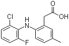 Lumiracoxib Structure,220991-20-8Structure