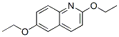 Quinoline, 2,6-diethoxy- (9ci)Structure,222317-32-0Structure Quinoline, 2,6-diethoxy- (9ci) Structure,222317-32-0Structure