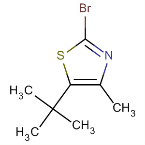5-叔丁基-2-溴-4-甲基噻唑結構式_22274-97-1結構式