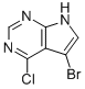 5-Bromo-4-chloro-7H-pyrrolo(2,3-d)pyrimidine Structure,22276-95-5Structure