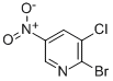 2-Bromo-3-chloro-5-nitropyridine Structure,22353-41-9Structure