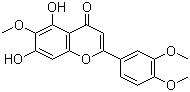 2-(3,4-Dimethoxyphenyl)-5,7-dihydroxy-6-methoxychromen-4-one Structure,22368-21-4Structure