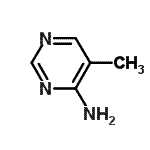 4-Pyrimidinamine, 5-methyl-Structure,22433-68-7Structure 4-Pyrimidinamine, 5-methyl- Structure,22433-68-7Structure