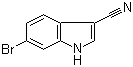 6-溴-3-氰基吲哚結(jié)構(gòu)式_224434-83-7結(jié)構(gòu)式