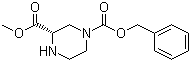 (S)-4-n-cbz-哌嗪-2-羧酸甲酯結構式_225517-81-7結構式