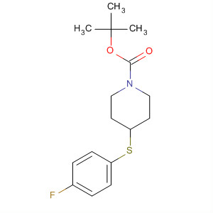 4-(4-氟-苯基磺?；?-哌啶-1-羧酸叔丁酯結(jié)構(gòu)式_226398-48-7結(jié)構(gòu)式