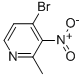 4-Bromo-2-methyl-3-nitropyridine Structure,23056-49-7Structure