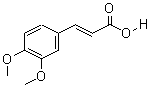 3,4-Dimethoxycinnamic acidStructure,2316-26-9Structure 3,4-Dimethoxycinnamic acid Structure,2316-26-9Structure