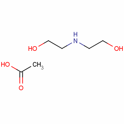 Bis(2-hydroxyethyl)ammonium acetateStructure,23251-72-1Structure Bis(2-hydroxyethyl)ammonium acetate Structure,23251-72-1Structure