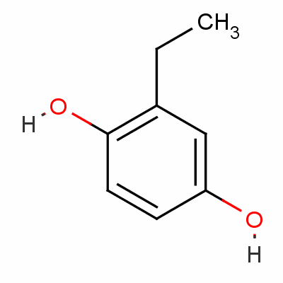 1,4-Dihydroxy-2-ethylbenzeneStructure,2349-70-4Structure 1,4-Dihydroxy-2-ethylbenzene Structure,2349-70-4Structure