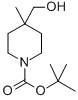 1-Boc-4-(hydroxymethyl)-4-methyl-piperidine Structure,236406-21-6Structure