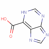 1H-嘌呤-6-羧酸結構式_2365-43-7結構式