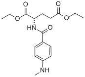 Diethyl n-(4-methylaminobenzoyl)-l-glutamateStructure,2378-95-2Structure Diethyl n-(4-methylaminobenzoyl)-l-glutamate Structure,2378-95-2Structure