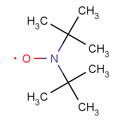 二叔丁基氮氧化物結(jié)構(gòu)式_2406-25-9結(jié)構(gòu)式