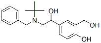 4-(2-(芐基(叔丁基)氨基)-1-羥基乙基)-2-(羥甲基)苯酚結(jié)構(gòu)式_24085-03-8結(jié)構(gòu)式