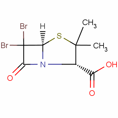 6,6-Dibromopenicillanic acidStructure,24158-88-1Structure 6,6-Dibromopenicillanic acid Structure,24158-88-1Structure