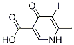 5-Iodo-6-methyl-4-oxo-1,4-dihydropyridine-3-carboxylicacid Structure,244638-94-6Structure