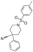 4-Phenyl-1-(p-tolylsulphonyl)piperidine-4-carbonitrile Structure,24476-55-9Structure