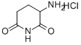 2,6-Piperidinedione, 3-amino-, hydrochlorideStructure,24666-56-6Structure 2,6-Piperidinedione, 3-amino-, hydrochloride Structure,24666-56-6Structure